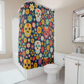 ディアデロスムエルトスヴィンテージ シャワーカーテン (インサイチュ)