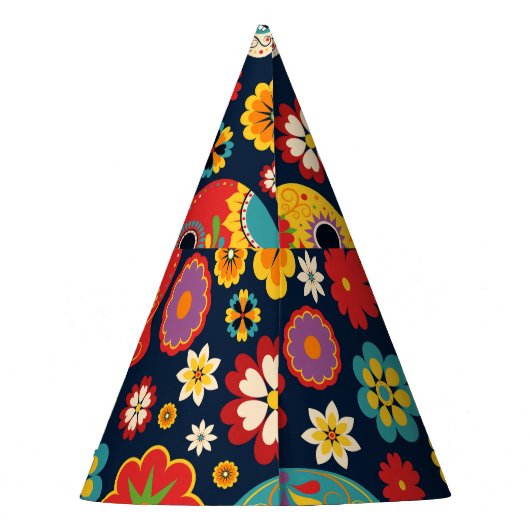 ディアデロスムエルトスヴィンテージ パーティーハット (裏面)