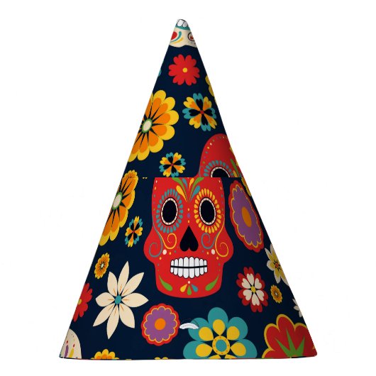 ディアデロスムエルトスヴィンテージ パーティーハット (右)