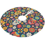 ディアデロスムエルトスヴィンテージ ブラッシュドポリエステルツリースカート (アングル)