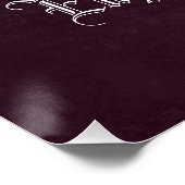 ディアデロスムエルトス婚約パーティウェルカムサイン ポスター (コーナー)