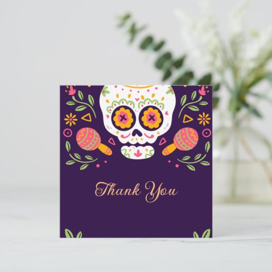 ディアデロスムエルトス サンキューカード (スタンド正面)