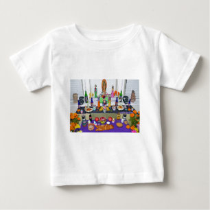 ディアデロスムエルトス ベビーTシャツ