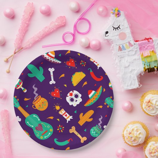 ディアデロスムエルトス ペーパープレート (パーティー)