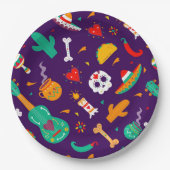 ディアデロスムエルトス ペーパープレート (正面)