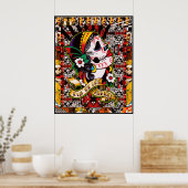 ディアデロスムエルトス ポスター (キッチン)