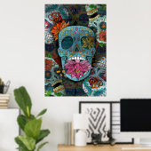 ディアデロスムエルトス ポスター (ホームオフィス)