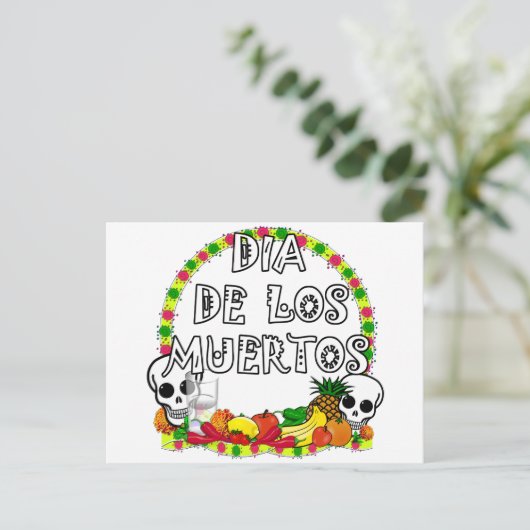 ディアデロスムエルトス ポストカード (スタンド正面)