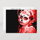 ディアデロスムエルトス ポストカード (正面/裏面)