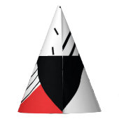 ディアデロスムエルト伝統的: パーティーハット (裏面)