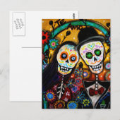 ディアデロスムエルト結婚ス ポストカード (正面/裏面)