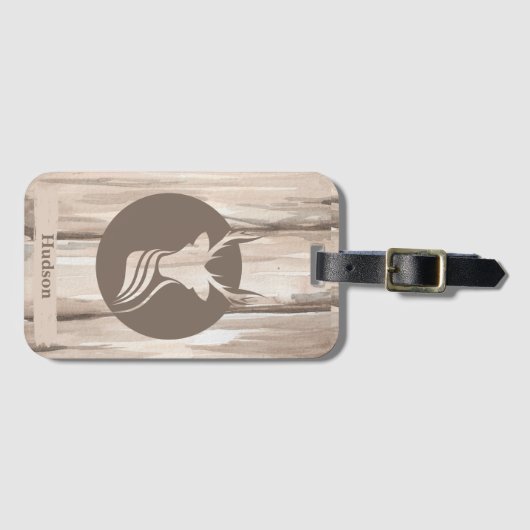 ディアトレイルiPhone / iPadケース ラゲッジタグ (正面横)