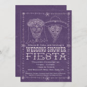 ディアドロスムエルトス ウェディングシャワー招待状 招待状 (正面/裏面)