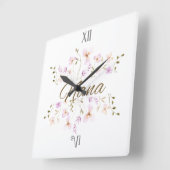 ディアナのお母さんの日のプレゼント、お誕生日 スクエア壁時計 (傾斜)