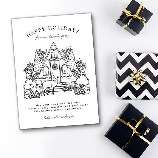 ディアネイバー付きウィンターハウス シーズンカード