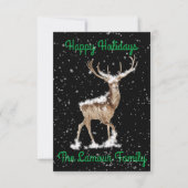 ディアハッピーホリデーズカード (正面)