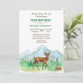 ディアハンターニーエイジ誕生日招待状 招待状 (スタンド正面)