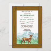 ディアハンターニーエイジ誕生日招待状 招待状 (正面)