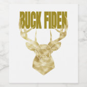 ディアハンターバックフィデンポリティカルアンチ-バイデン氏ウォールH ワインラベル (シングルラベル)