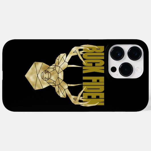 ディアハンターバックフィデンポリティカルアンチ-バイデン氏ウォールH Case-Mate iPhoneケース (裏面 (横))