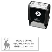 ディアハンター差出人住所 セルフインキングスタンプ (インサイチュ)