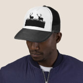 ディアバックスシルエットグラスワイルドライフ自然 キャップ (インサイチュ)