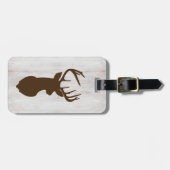 ディアバックハンター素朴カスタムラゲッジタグ ラゲッジタグ (正面横)