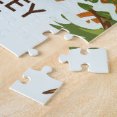 ディアバレーパークシティユタスキートラベルポスター ジグソーパズル (側面)