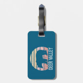 ディアバレーユタレトロベア ラゲッジタグ (裏面縦)