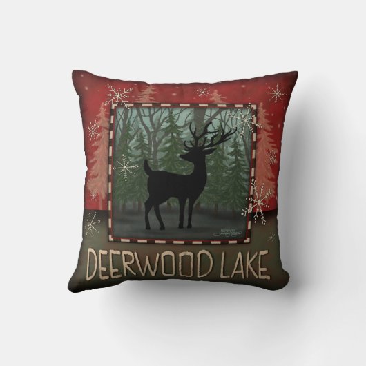 ディアパイン素朴インスピレーション枕 クッション (裏面)