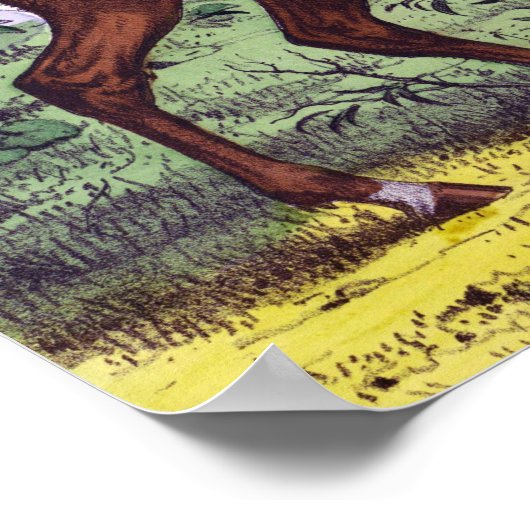 ディアファミリーヴィンテージ ポスター (角)