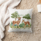 ディアフォレストシーン装飾用クッション クッション (ブランケット)