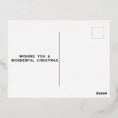 ディアフォレストリースホリ実在ーフォイル葉書 箔シーズンポストカード (裏面)