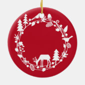 ディアフォレストリース セラミックオーナメント (裏面)