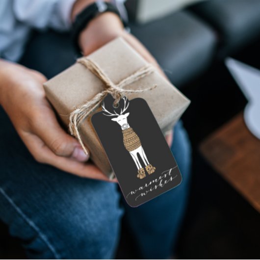 ディアブラックホリデイ |クリスマスギフトタグ ギフトタグ