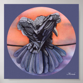 ディアブロザクロウブラックレイヴンアートプリントミランダ ポスター