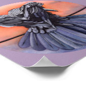 ディアブロザクロウブラックレイヴンアートプリントミランダ ポスター (角)