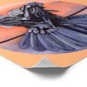 ディアブロザクロウブラックレイヴンアートプリントミランダ ポスター (角)