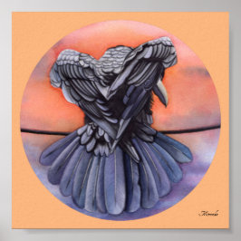 ディアブロザクロウブラックレイヴンアートプリントミランダ ポスター