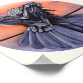 ディアブロザクロウブラックレイヴンアートプリントミランダ ポスター (角)