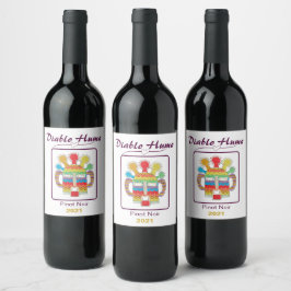 ディアブロフマ ゴールド ヴィンテージ ワインラベル 6枚セット