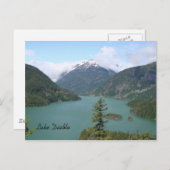 ディアブロ湖 ポストカード (正面/裏面)