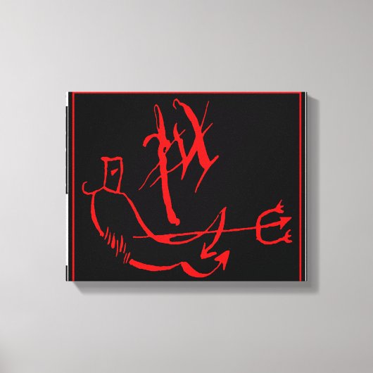 ディアブロ キャンバスプリント (正面)