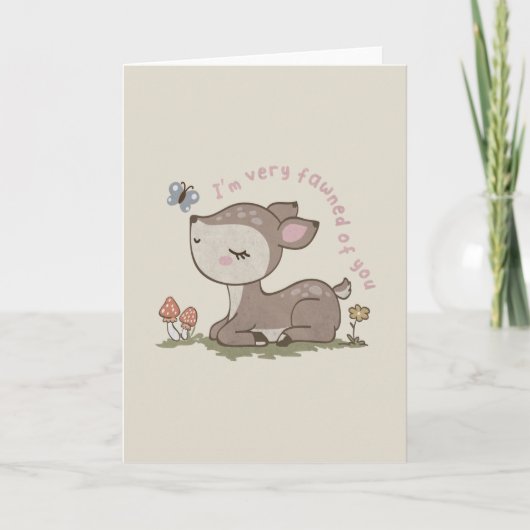 ディアプン：私は君のことをとても嫌がっている ノートカード (正面)