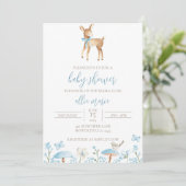 ディアベビーシャワー招待状男の赤ちゃん招待状 招待状 (スタンド正面)