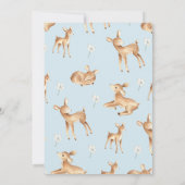 ディアベビーシャワー招待状男の赤ちゃん招待状 招待状 (裏面)