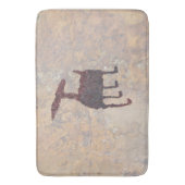 ディアペトログリフリンコナダキャニオンNM バスマット (正面縦)