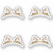 ディアホリデーズクリスマスエンベロープウィンター シール (正面)