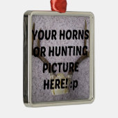 ディアホーン狩りカスタムクリスマステンプレート メタルオーナメント (右)