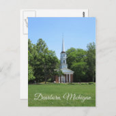 ディアボーン・ミシガン・チャペル・ポストカード ポストカード (正面/裏面)